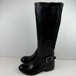 Clark’s Pita Dakota Black Riding Boots Size 7.5